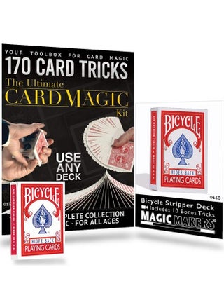 Ultimate Card Magic Kit 170 Card Effects With Bicycle Stripper Deck - pzsku/ZA4CAB3E06F7CFE6DC7E2Z/45/_/1688536689/019d020c-95dc-4abf-950f-9d2d351ce371