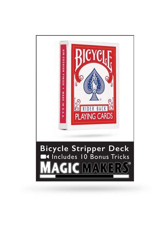 MAGIC MAKERS Ultimate Card Magic Kit 170 Card Effects With Bicycle Stripper Deck  - Image 4