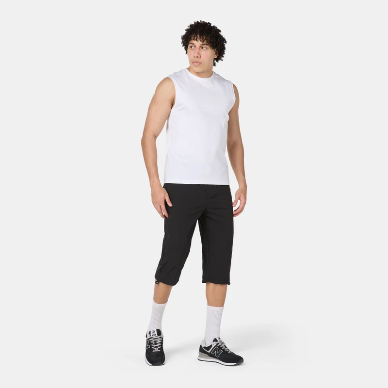 Sun And Sand Sports Black Men's Capri Shorts for Men | Best Price UAE