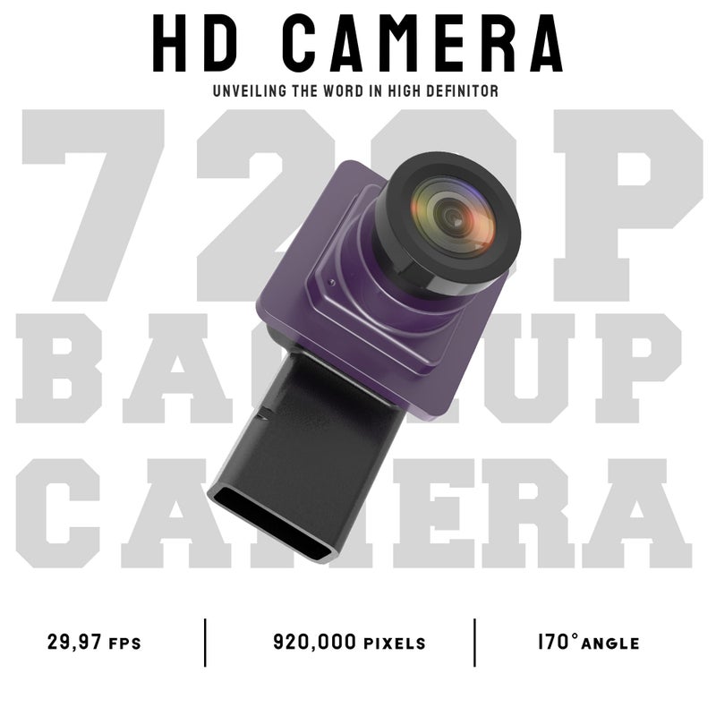 Anpher Rear View 170Â° HD Night Vision Backup Camera Compatible with Ford Explorer 2011 2012 2013 2014 2015#EB5Z-19G490-A BB5Z-19G490-A DB5Z-19G490-A BB5T-19G490-AE#Rear Park Assist Camera - Image 2