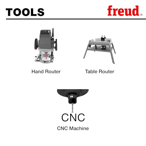 Freud 04-102: 3/16" (dia.) Double Flute Straight Bit with 1/4" shank, 1/2" carbide height - Image 4