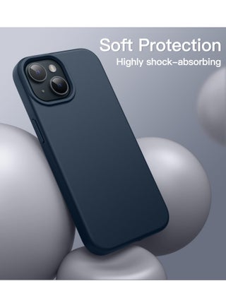 iPhone 15 Case 6.1 Inch Silicone Silky-Soft Touch iPhone 15 Cover Full-Body Slim Thin Phone Case Shockproof Protective Case Cover for Apple iPhone 15 - view 4