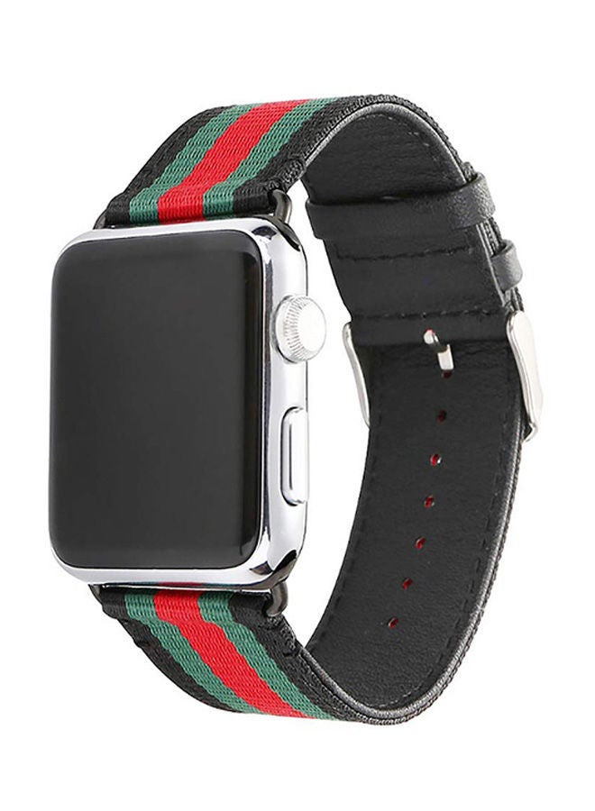 NIBEMINENT Replacement Band For Apple Watch Series 3/2/1 Green - Image 2