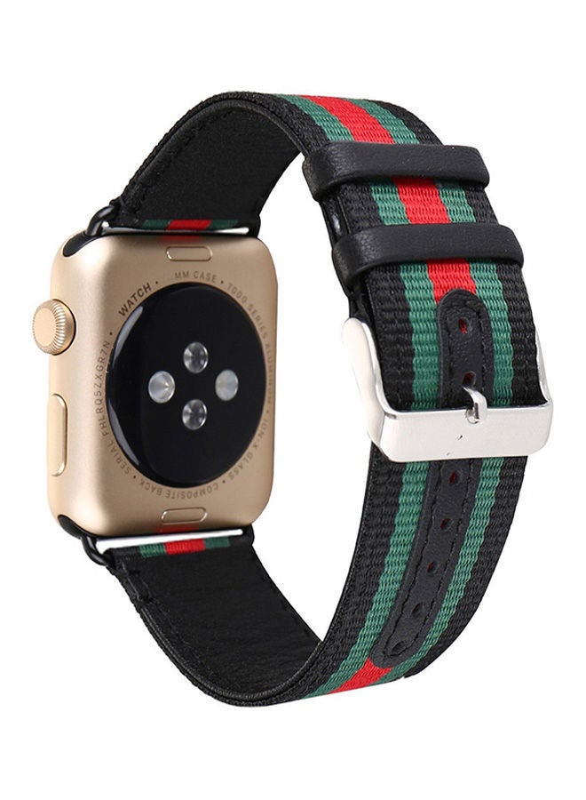 NIBEMINENT Replacement Band For Apple Watch Series 3/2/1 Green - Image 3