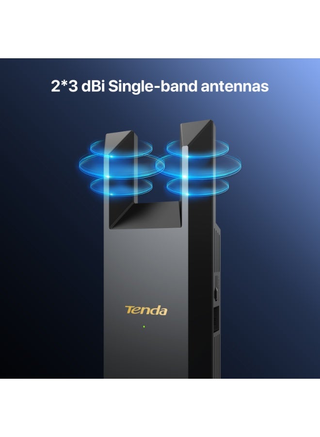 Tenda WiFi Extender N300, WiFi Extender Signal Booster, with Ethernet Port, Up to 800 Sq. Ft.,Single Band WiFi Booster, Repeater Mode&AP Mode,Easy Setup,2.4GHz only White - Image 4