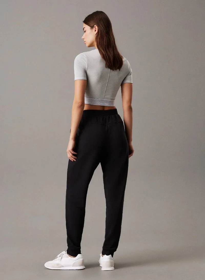 CALVIN KLEIN Cropped Gym T-shirt