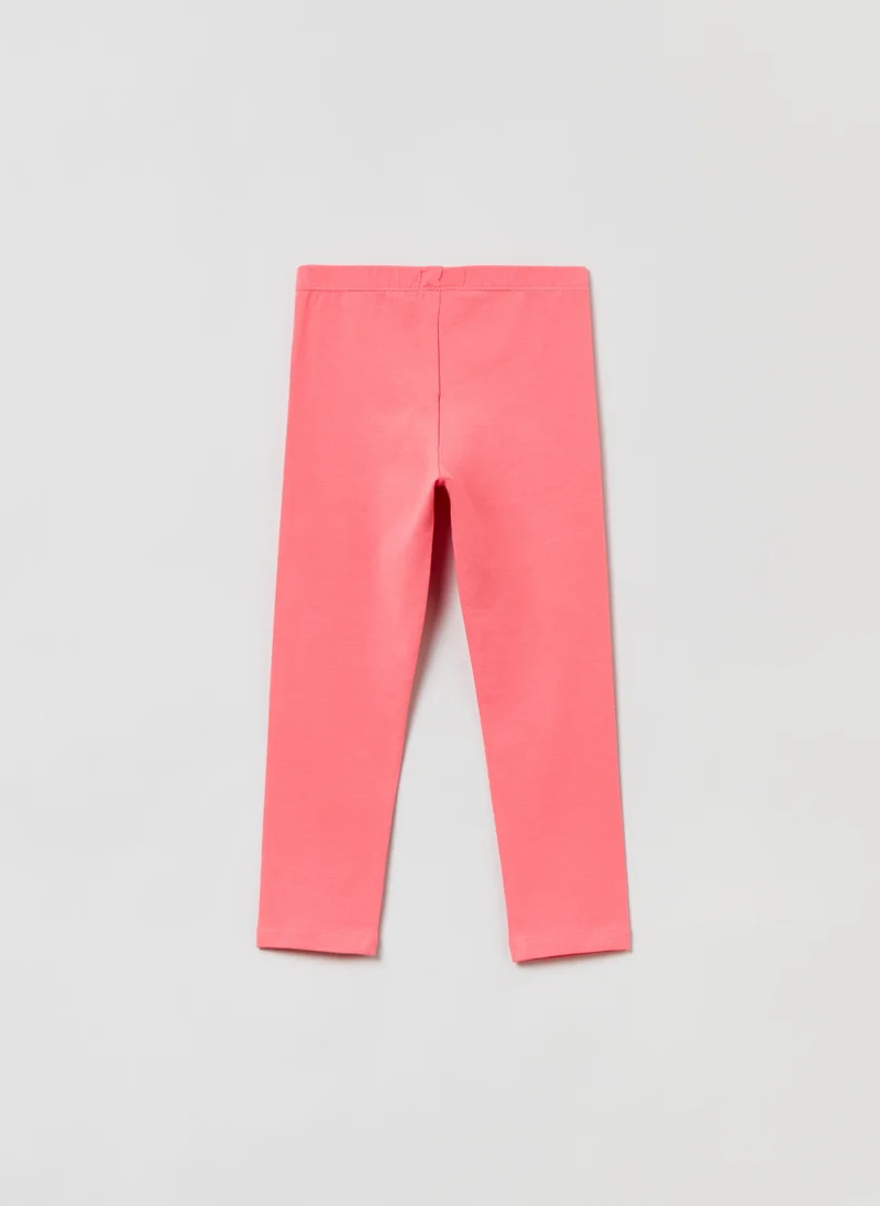 او في اس OVS Stretch Cotton Leggings