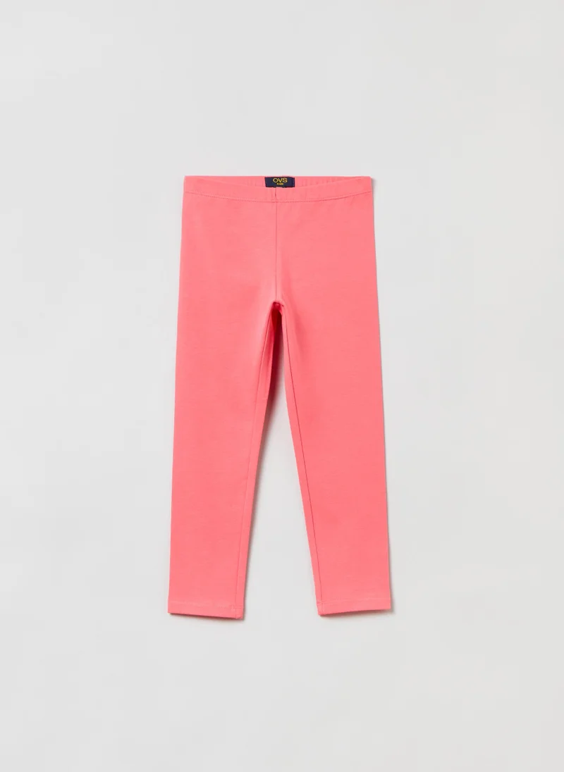 او في اس OVS Stretch Cotton Leggings