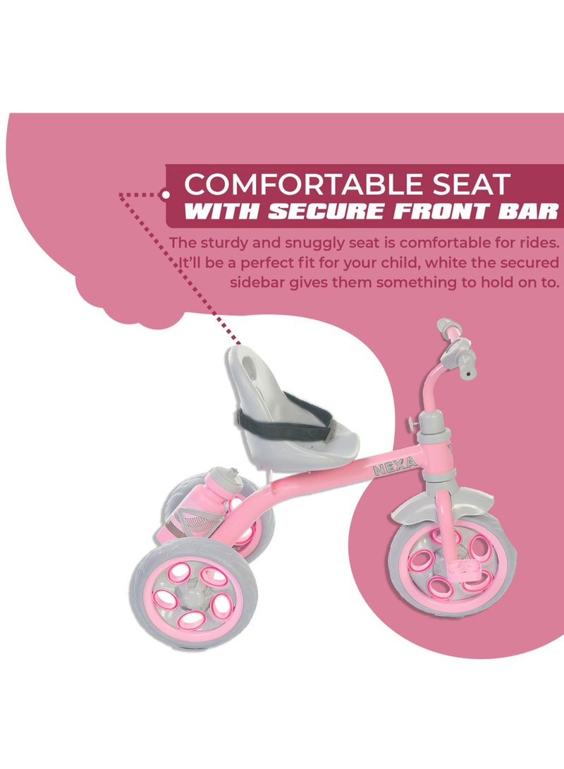 BABYCARA Tricycle with Eva Wheels for Kids 2 to 4 Years with Bottle Holder - Image 2