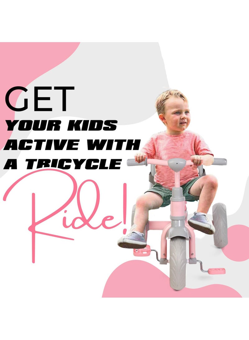 BABYCARA Tricycle with Eva Wheels for Kids 2 to 4 Years with Bottle Holder - Image 5