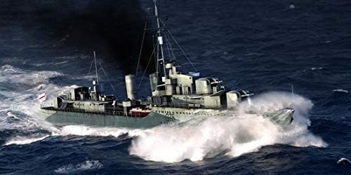 Trumpeter طراز سفينة مدمرة بريطانية من فئة قبيلة إسكيمو HMS من ترامبتر (1941)، مقياس 1/350 - Image 2