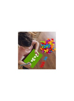 Dubkart Counting Dinosaurs Sensory Toys with Sorting Bowls,STEM Montessori Preschool Educational Learning Math Game Activities Cards (01-Dinosuar)  - Image 5