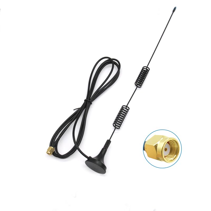 TREADALT-TEC Dual Band WiFi 2.4GHz 5GHz 5.8GHz 10dBi Magnetic Base MIMO RP-SMA Male Antenna for WiFi Router PCIe Wireless Network Card USB Adapter Security IP Camera Industrial Router IoT Gateway Modem - Image 2