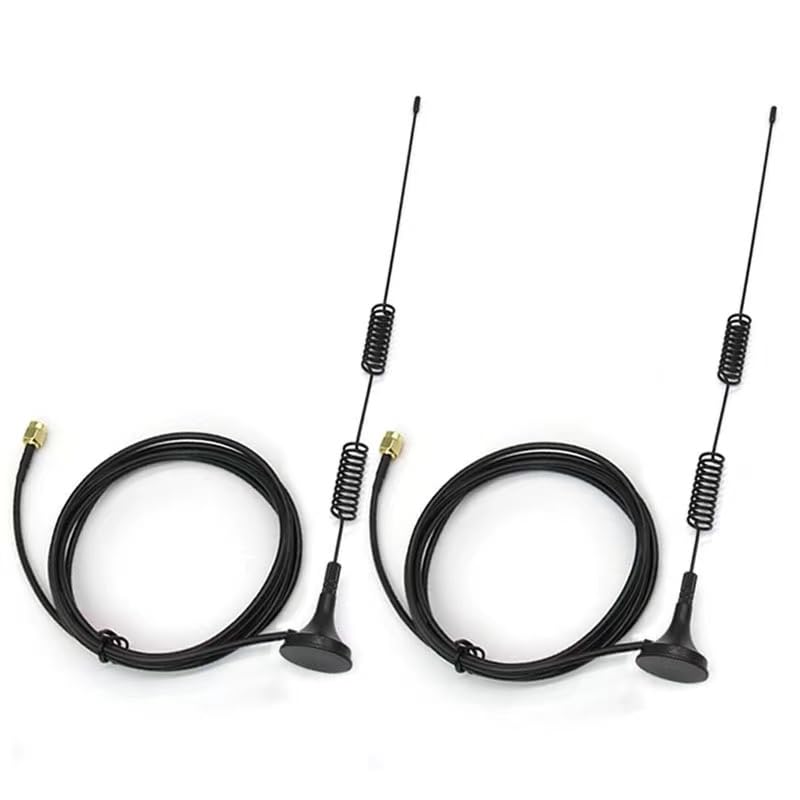 TREADALT-TEC Dual Band WiFi 2.4GHz 5GHz 5.8GHz 10dBi Magnetic Base MIMO RP-SMA Male Antenna for WiFi Router PCIe Wireless Network Card USB Adapter Security IP Camera Industrial Router IoT Gateway Modem - Image 1