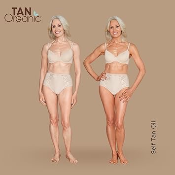 TANORGANIC زيت التسمير الذاتي تان مزيف معتمد عضوي طبيعي نباتي 100 مل - Image 3