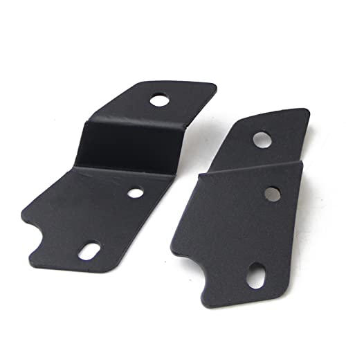 KMFCDAE A Pillar Light Mount Ditch Light Brackets Lower Windshield Hinge Mirror Cowl Hood LED Pods Off-Road Cube Light Mounting Bracket for Bronco 2/4 Door 2021 2022 2023 - Image 5