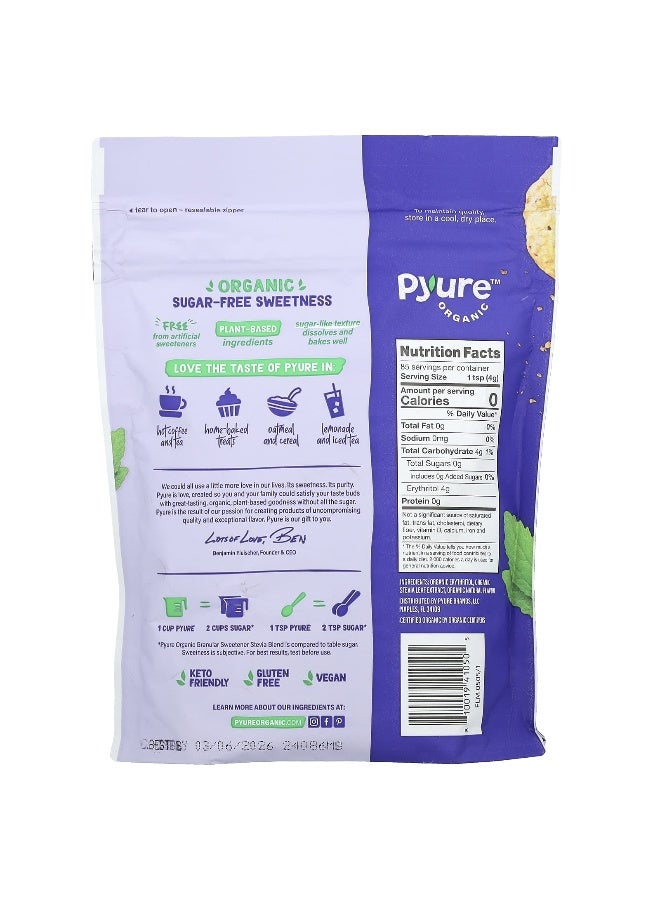 Pyure, Organic Granular Sweetener, Stevia Blend, 12 oz (340 g) - Image 2