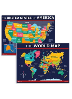 Young N Refined Ap Poster 2 Pack For Kids Laminated Blue Young N Refined (15X20)  - Image 1