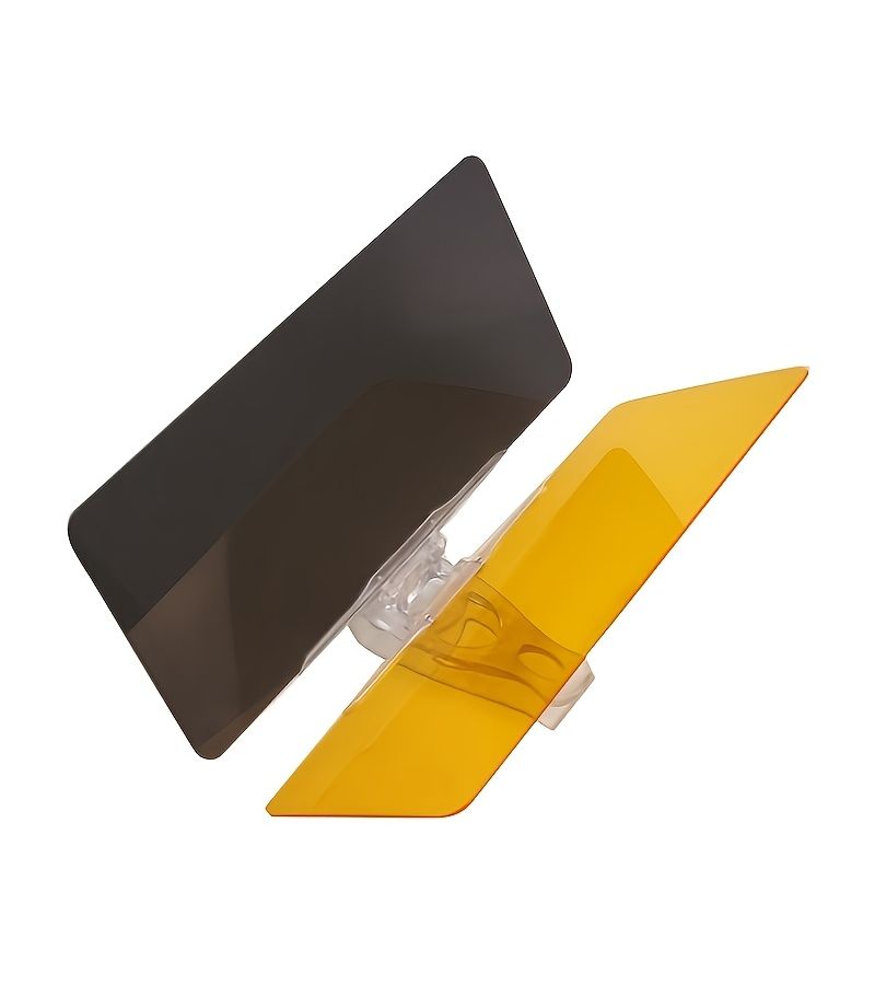 2 in 1 Day and Night Car Sunshade Anti Glare UV Protection Visor Durable ABS - Image 3