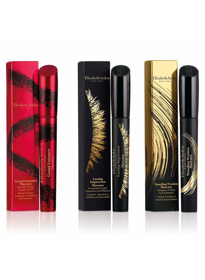 Elizabeth Arden Lasting Impression Mascara, Black 01, 0.3 oz. - Image 3