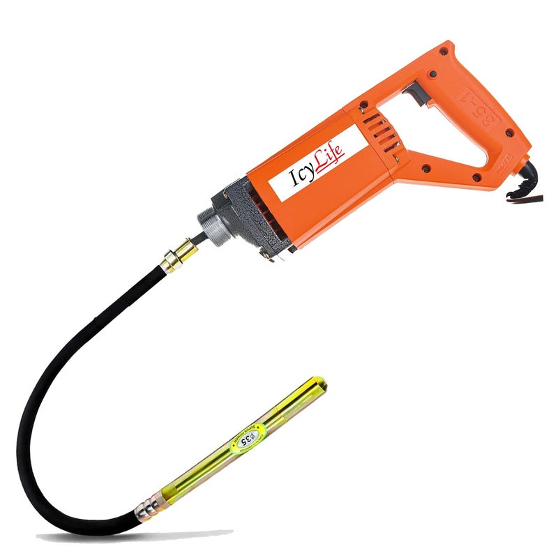 ICYLIFE ICYLIFE 1250WATT Concrete Vibratoriron Machine With 3 Mtr Needle Electric Concrete Vibrator 13000rpm  - Image 1