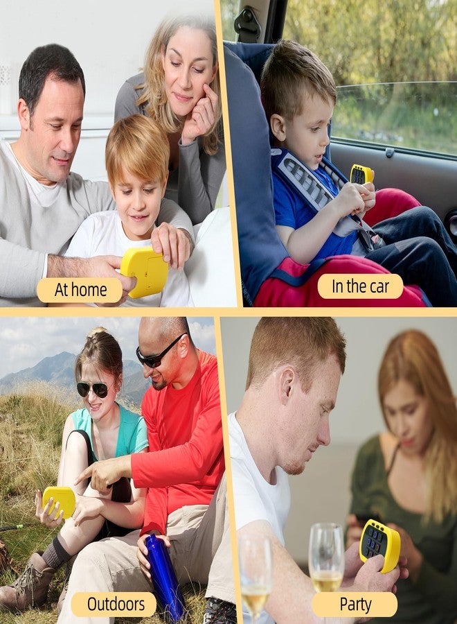 COUOMOXA Fits Tic Tac Toe Games for Kids: 5-in-1 Handheld Puzzle Game Console - Portable Board Game Toy for Kids Age 6-12 and Adults Travel Car Ride - Birthday for Girls Boys - Image 5