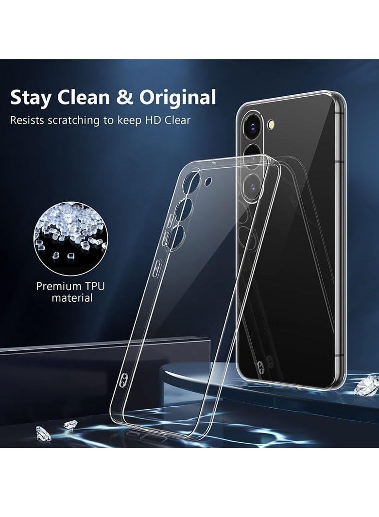 MIGOFAST S23 Case Clear Slim Thin Flexible TPU with Scratch-Resistant Gel Rubber Soft Silicone Protective Phone Case Cover - Image 3