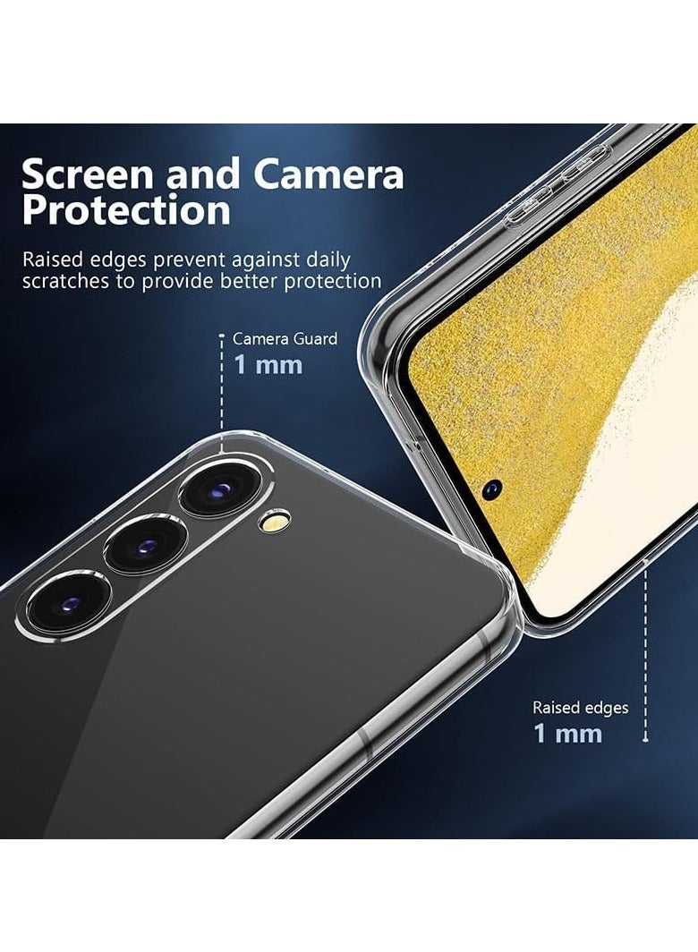 MIGOFAST S23 Case Clear Slim Thin Flexible TPU with Scratch-Resistant Gel Rubber Soft Silicone Protective Phone Case Cover - Image 4