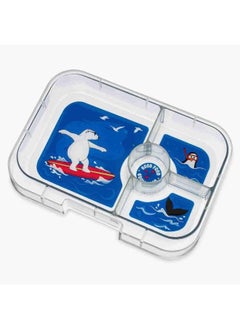 Yumbox Yumbox Panino Tray Fits 4 Compartment Yumbox Panino Shell Only - Tray Polar Bear  - Image 1