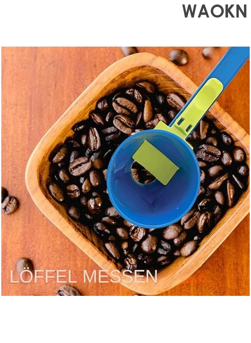 WAOKN Funnel Scoop for Powder, Measuring Spoon, Measuring Spoon, Turns into Funnel with Sliding Bottom, 2 in 1 Funnel for Protein Powder and Sports Drinks - Image 4