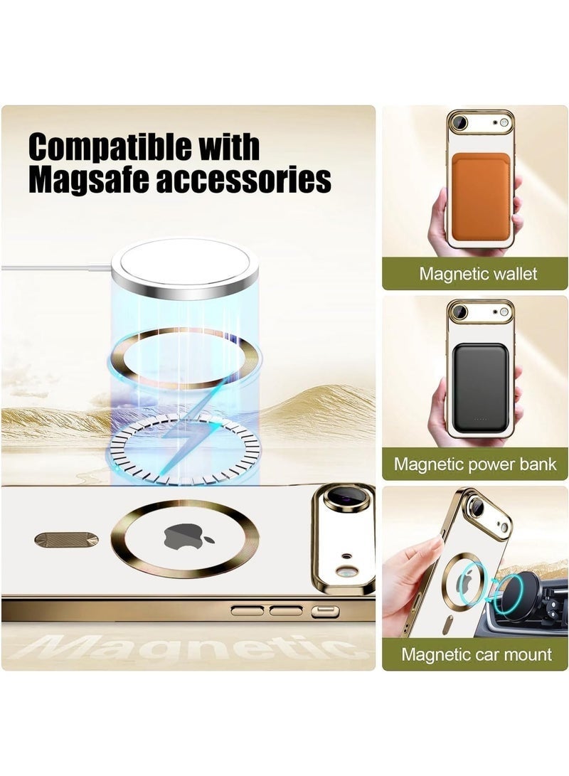 ELTRAZONE iPhone 17 Air Clear Case Compatible With MagSafe + Tempered Glass | Transparent Anti-Yellow Shockproof Cover | Crystal Clear Anti-Scratch HD Protection For iPhone 17 Air 6.5-inch - Image 3