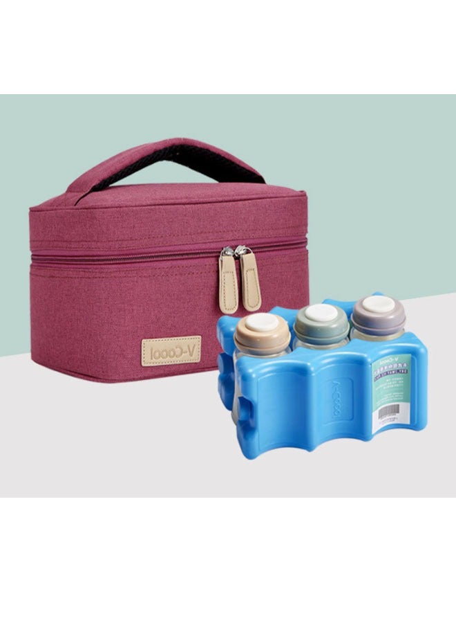 Breastmilk Cooler Bag With Ice Pack Set - Image 5