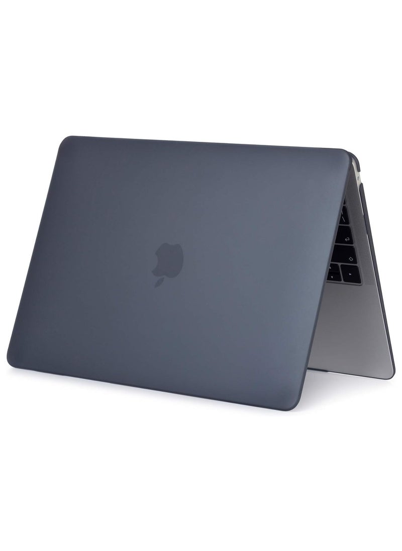 Mufaens - Hard Shell Case Cover Compatible with MacBook Pro 13-Inch 2022/2021/2020-2016 M2 M1 A2338/A2251/A2289/A2159/A1989/A1708/A1706 with/Without Touch Bar, Black - Image 1