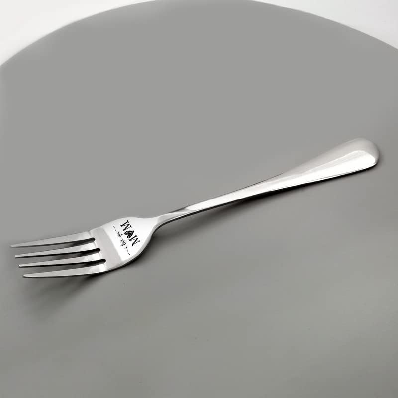 Kefley أحبك أمي هدايا لعيد الأم عيد ميلاد ملعقة عشاء من الفولاذ المقاوم للصدأ محفورة لأمي للطهي هدايا عيد الميلاد لأمي وزوجة الأب من الابنة الابن الأطفال - Image 2