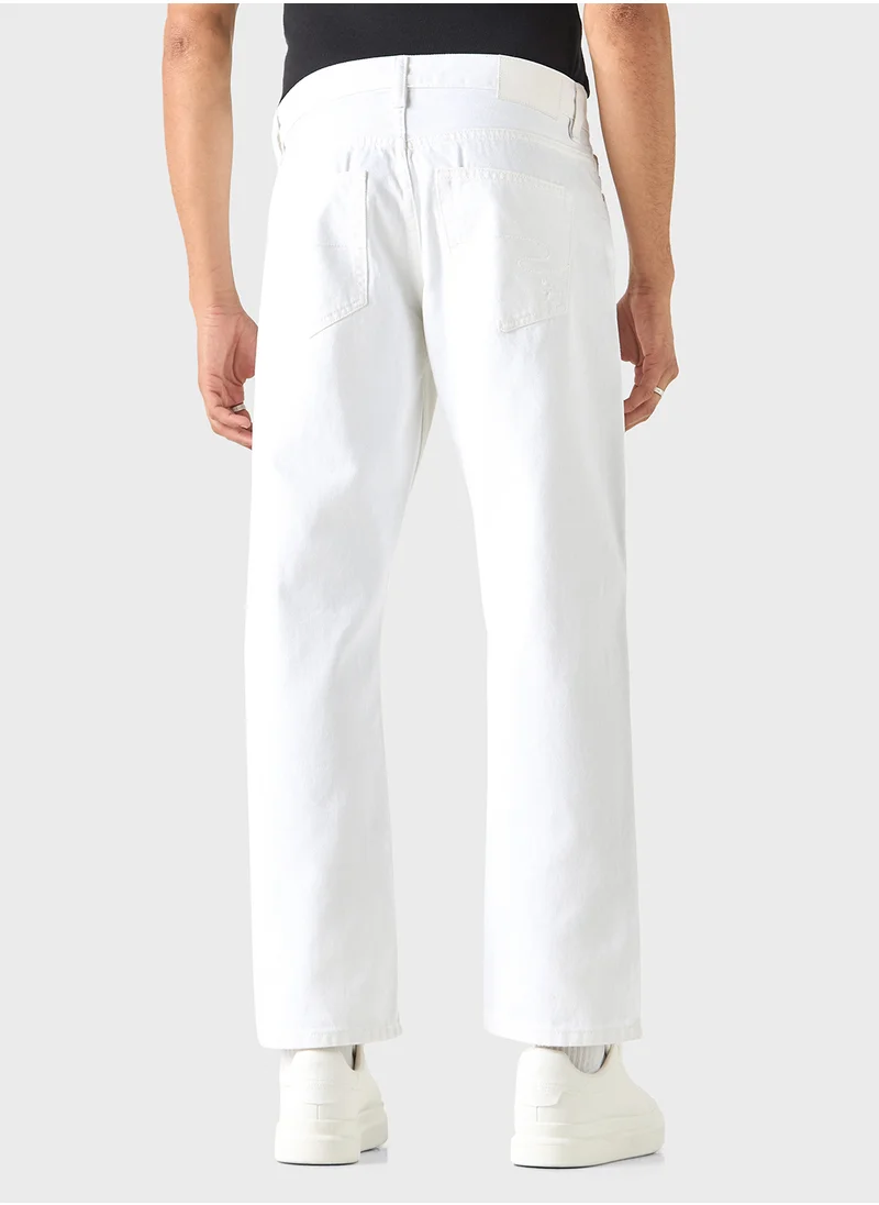 لي كوبر Lee Cooper Solid Jeans with Pockets