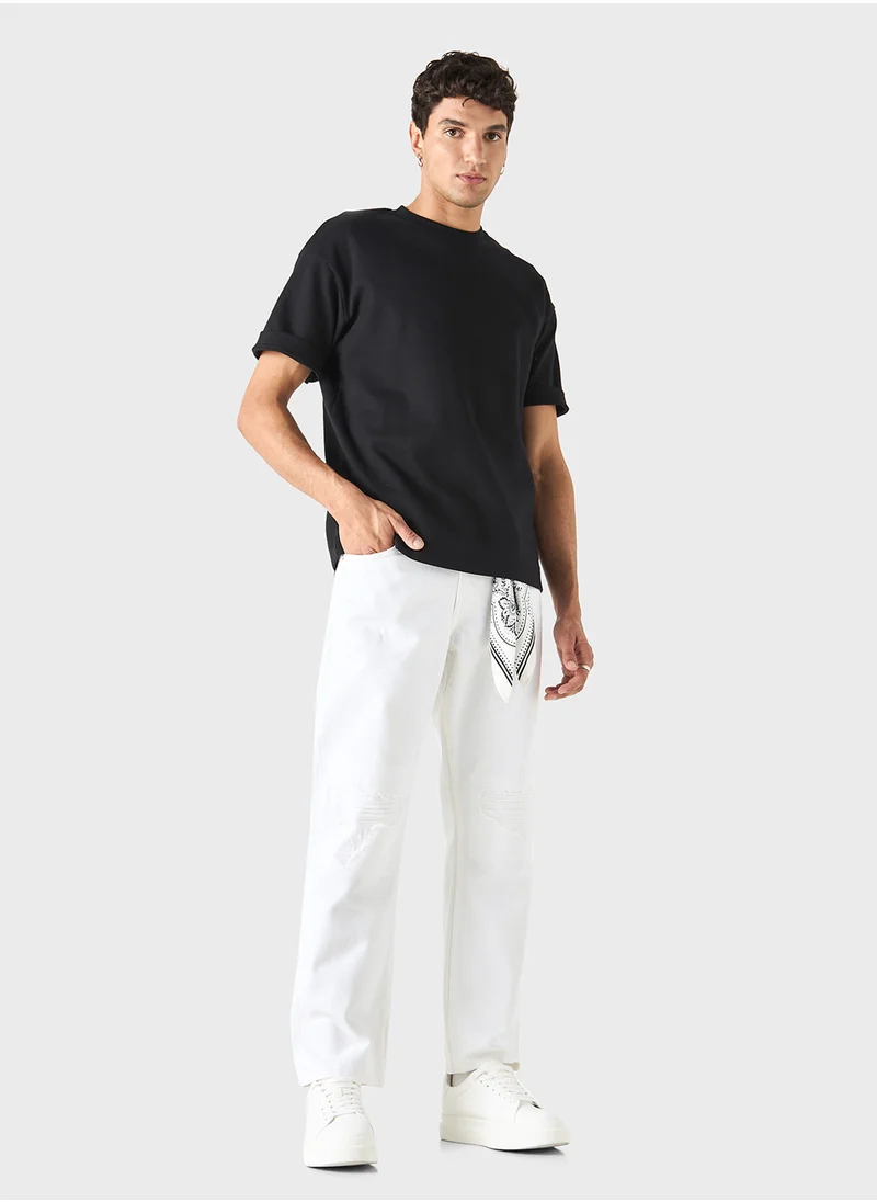 لي كوبر Lee Cooper Solid Jeans with Pockets
