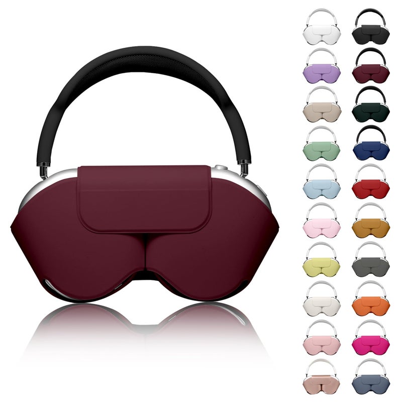 Youtec Compatible with AirPods Max Clear Soft TPU Skin AntiScratch Ear Pad Case CoverEar Cups CoverHeadband Covers for AirPods Max HeadphonesPink - Image 2
