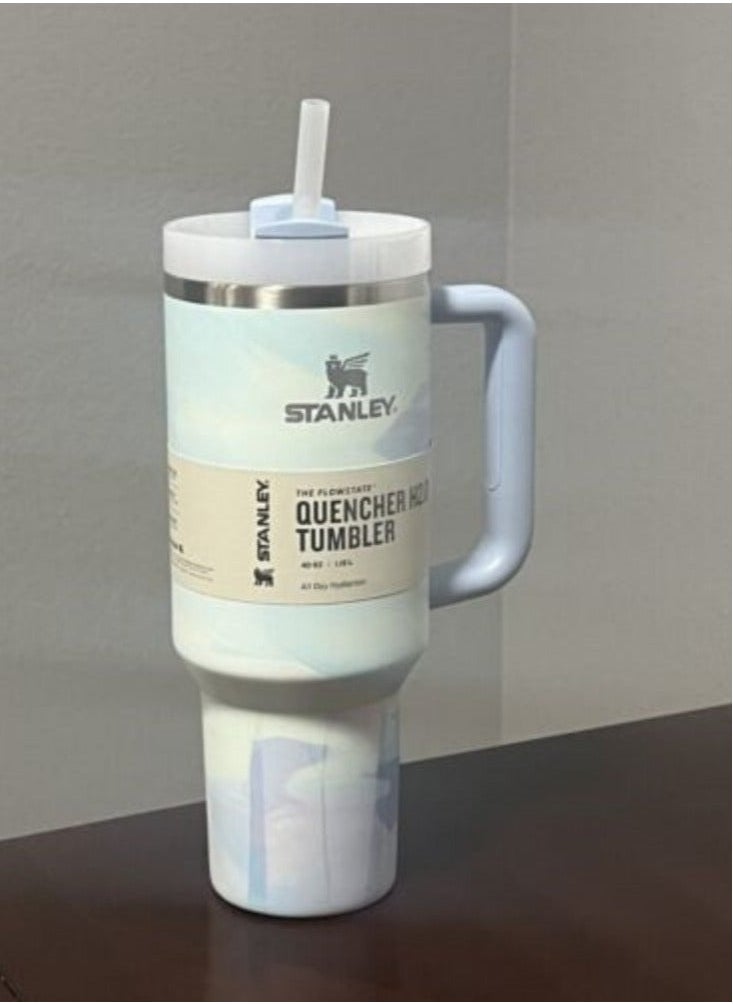 Stanley - Quencher H2.0 FlowState Stainless Steel Vacuum Insulated Tumbler with Lid and Straw for Water, Iced Tea or Coffee, Smoothie and More, 40 oz - Image 1