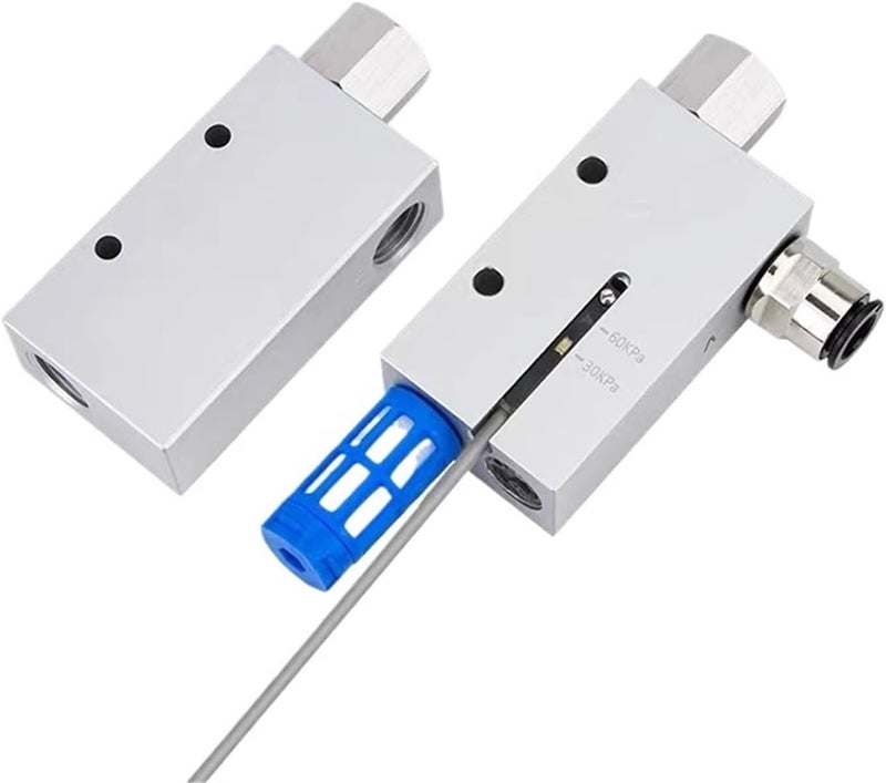 1pc CV-10HS CV-15HS CV-20HS CV-25HS CV-30HS Vacuum Generator Outlet Female Thread Dia Vacuum Ejector Suction Cup Negative Pressure(CV-15HS) - Image 1