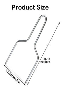 Oasisgalore Stainless Steel Cheese Slicer with Wire  - Image 2
