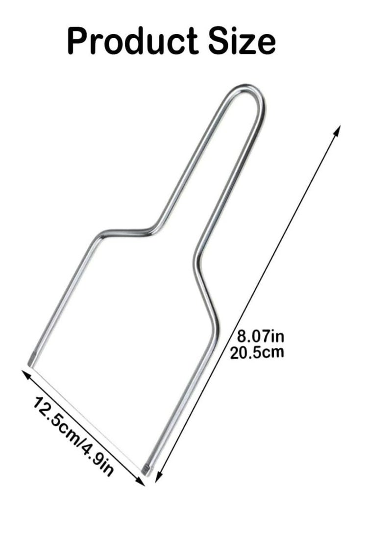 Oasisgalore Stainless Steel Cheese Slicer with Wire  - Image 2
