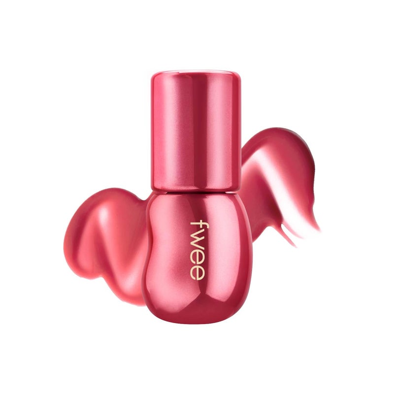 fwee 3D Voluming Gloss 70% (Rich) | Lychee 70% | High Shine, Non-Sticky Lip Gloss for Makeup | Long-Lasting, Moisturizing Gel Formula | 30%, 70% Pigment Options | 5.3g - Image 1