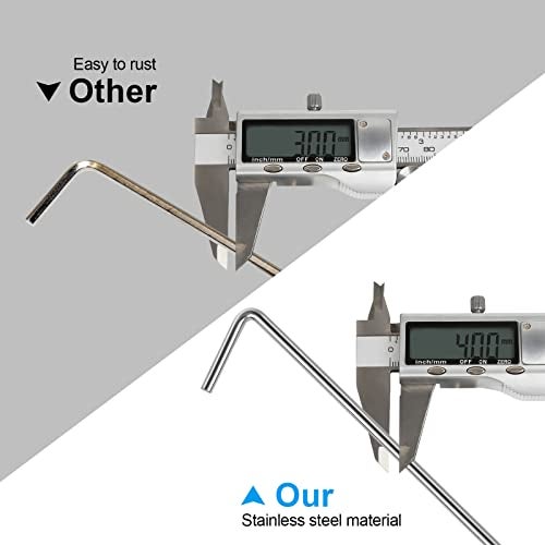 Oligei 17 Pack Heavy Duty Metal Tent Stakes for Outdoor Decorations, Gardening & Canopies, Christmas Decorations - Image 3