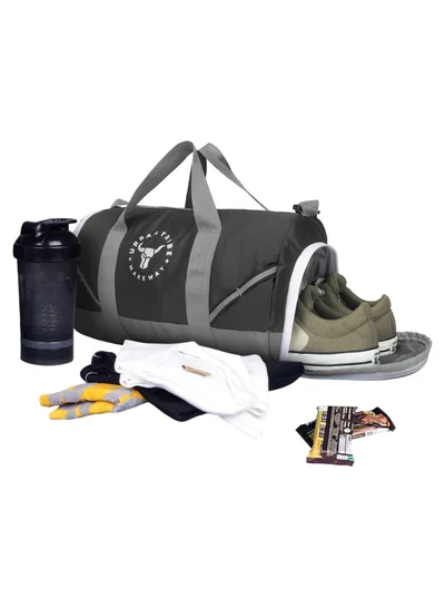 إربان ترايب Urban Tribe Amigo Duffle (Black), Black, Gym Bags