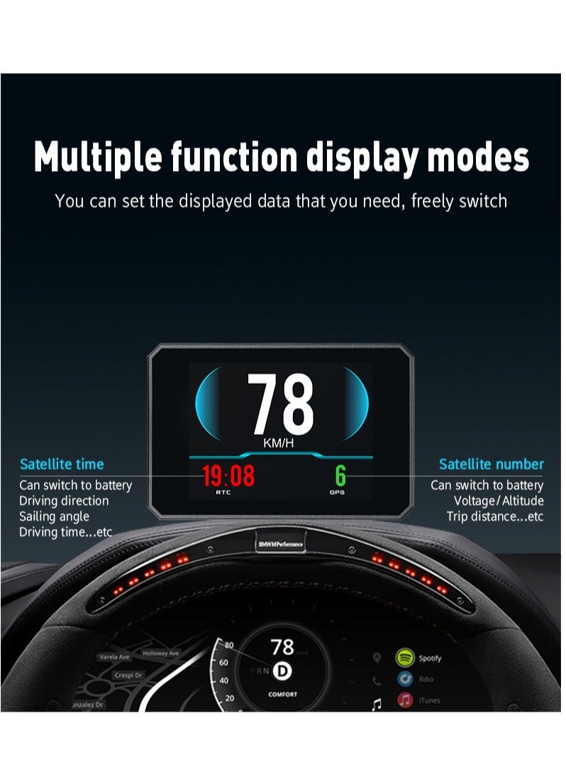 GULFLINK GULFLINK Head Up Display Vehicle Speed Meter T816 - Image 2