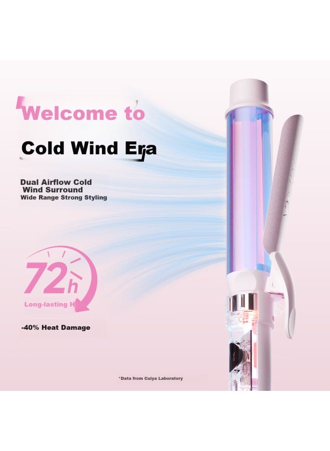 Tsuyagla 32mm Ionic Curling Iron 5-in-1 Automatic Curling And Straightening Wand - Image 2