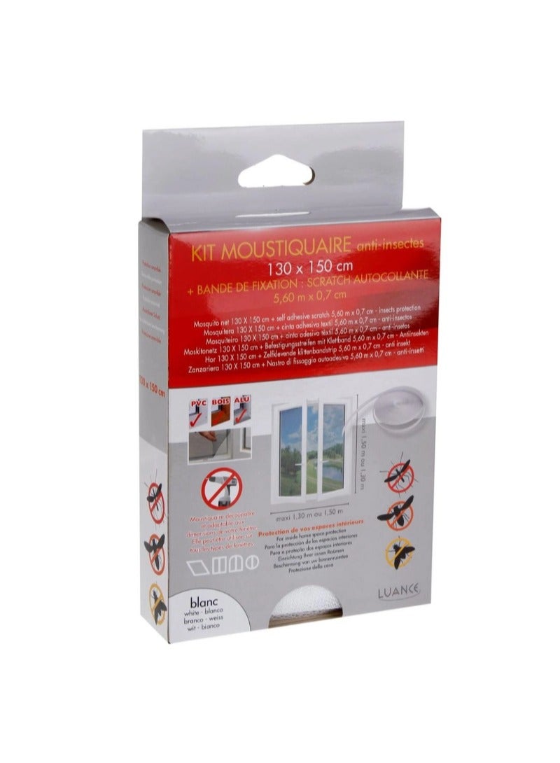 OMAK Mosquito Net W/Adhesive Strip (130 x 150 cm) - Image 3