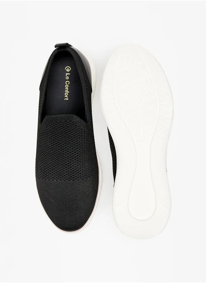 Le Confort Women's Textured Slip-On Sneakers