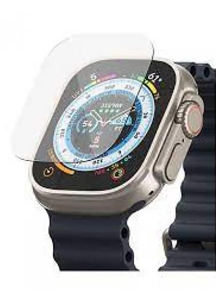 Generic - Apple Watch Ultra 49mm Glass Screen Protector - CLEAR - Image 1