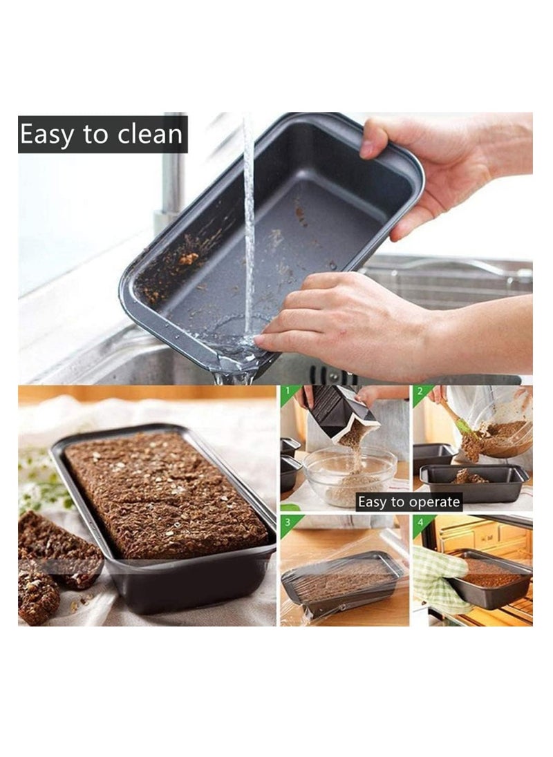 ECVV ECVV No-Stick Carbon Steel Toast Pan-Bread Mold Bakeware Rectangular Cake Bread Loaf Pan Baking Mold Kitchen Cupcake Tools  - Image 2